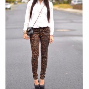 Leopard Joe’s skinny jeans